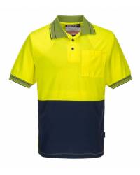 Hi-Vis Micro Mesh Polo S/S, Men's 